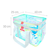 Cargar imagen en el visor de la galería, Bolso Organizador de Microfibra Holograma Transparente