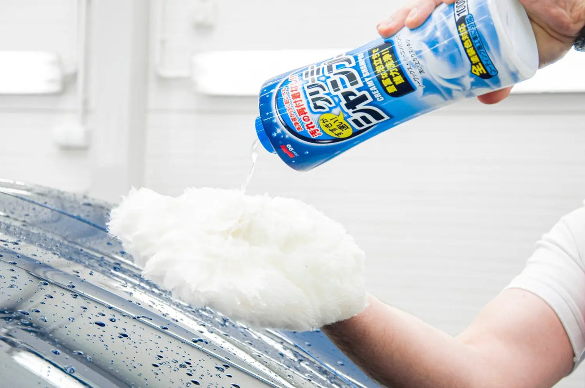 Shampoo para autos creamy soft99 chile