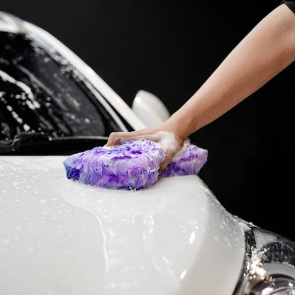 Esponja de Lavado Microfibra Morado