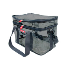 Cargar imagen en el visor de la galería, Bolso Organizador de Microfibra Negro Transparente
