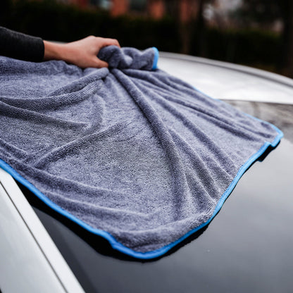 Toalla de Secado Double Sided Twist 570 gsm L Gris 90x70 cm