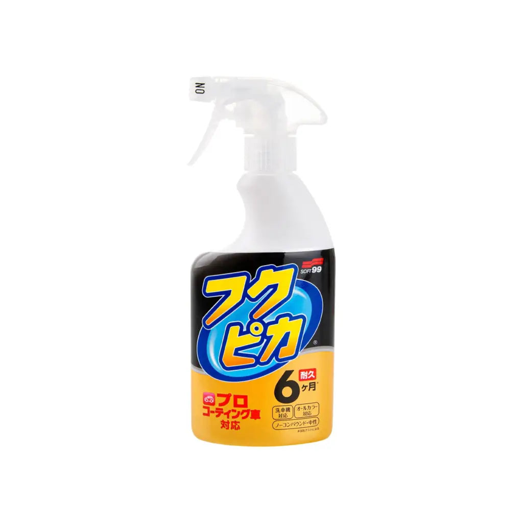 Fukupika Strong Type Soft99 400ml en aerosol, sellador hidrofóbico.