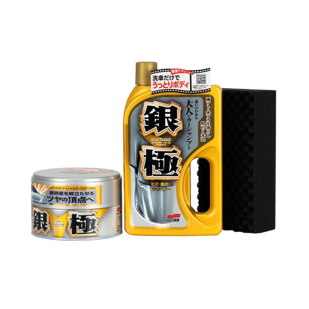 Kit Kiwami Autos Claros: Wax + Shampoo