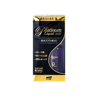 Smooth Egg Platinum Liquid Soft99 de 230ml, sellador líquido premium.