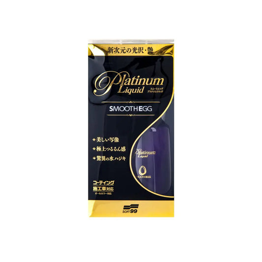 Smooth Egg Platinum Liquid Soft99 de 230ml, sellador líquido premium.